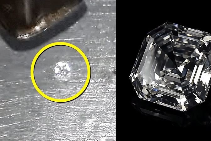 鉆石是用什么加工的？鐵錘能砸碎鉆石嗎？探秘